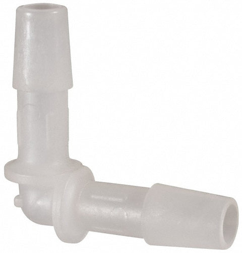 Barbed Tube Elbow: Single Barb, 1/4" Barb