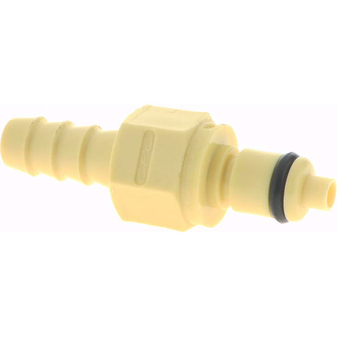 1/8" Nominal Flow, 1/4" ID, Male, Inline Hose Barb-Male Plug