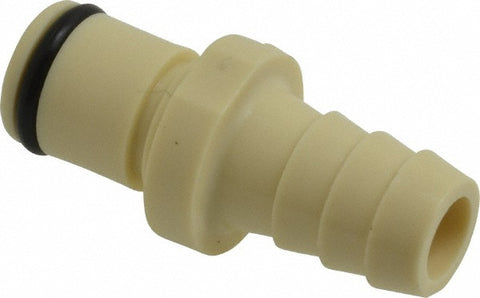 1/4" Nominal Flow, 3/8" ID, Male, Inline Hose Barb-Male Plug