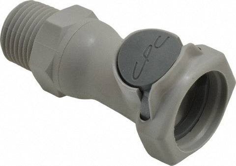 3/8" Nominal Flow, 1/2 NPT Thread, Female, Inline Threaded-Female Socket