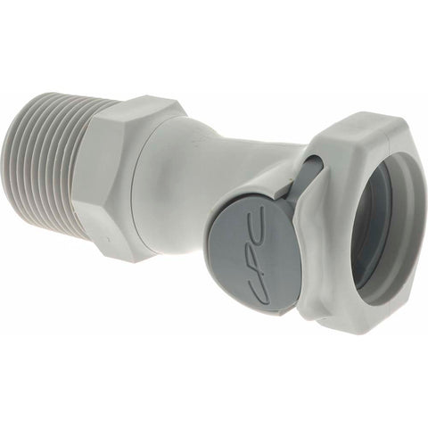 3/8" Nominal Flow, 3/4 NPT Thread, Female, Inline Threaded-Female Socket