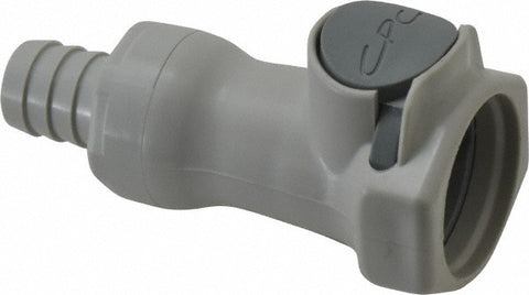 3/8" Nominal Flow, 1/2" ID, Female, Inline Hose Barb-Female Socket