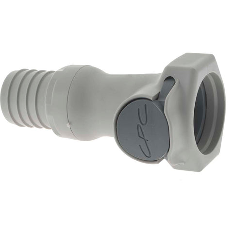 3/8" Nominal Flow, 3/4" ID, Female, Inline Hose Barb-Female Socket