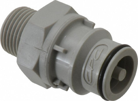3/8" Nominal Flow, 3/8 NPT Thread, Male, Inline Threaded-Male Plug