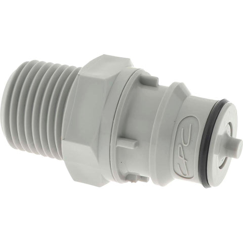 3/8" Nominal Flow, 1/2 NPT Thread, Male, Inline Threaded-Male Plug
