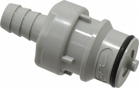 3/8" Nominal Flow, 3/8" ID, Male, Inline Hose Barb-Male Plug