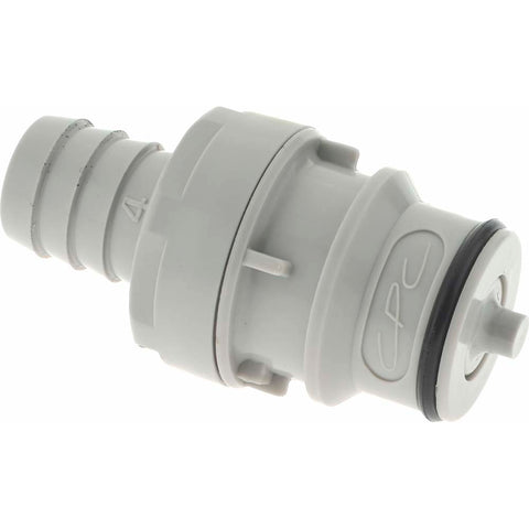 3/8" Nominal Flow, 1/2" ID, Male, Inline Hose Barb-Male Plug