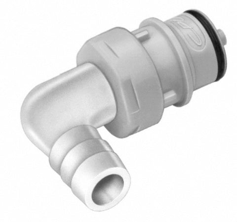 3/8" Nominal Flow, 1/2" ID, Male, Elbow Hose Barb-Male Plug