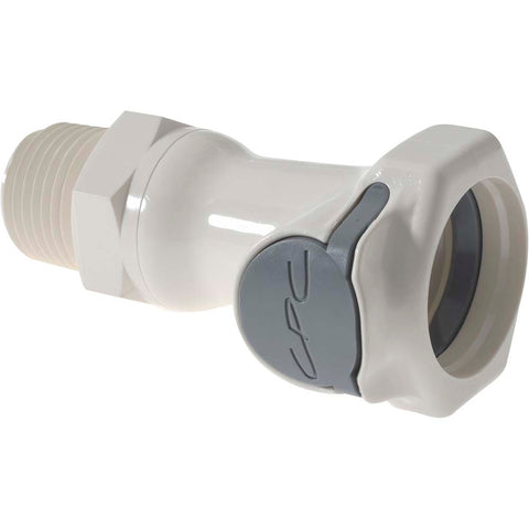 3/8" Nominal Flow, 1/2 NPT Thread, Female, Inline Threaded-Female Socket