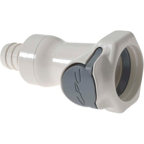 3/8" Nominal Flow, 1/2" ID, Female, Inline Hose Barb-Female Socket