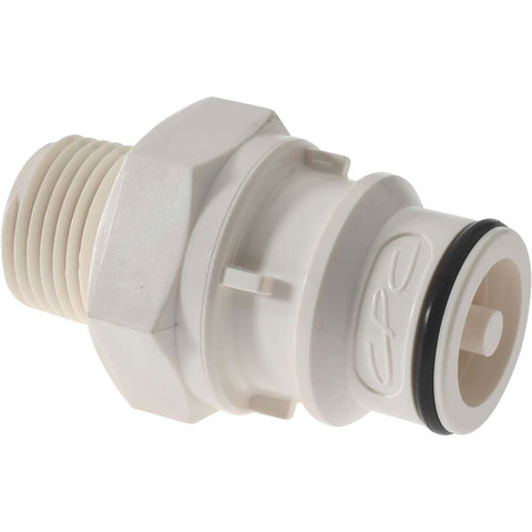 3/8" Nominal Flow, 3/8 NPT Thread, Male, Inline Threaded-Male Plug