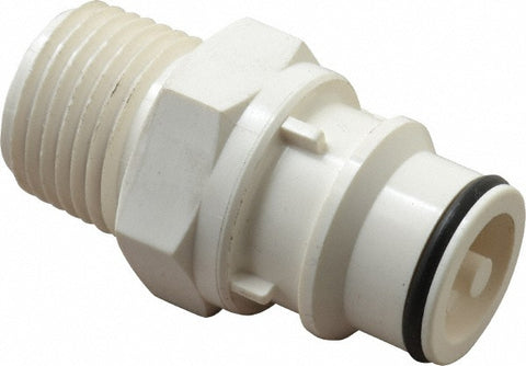 3/8" Nominal Flow, 1/2 NPT Thread, Male, Inline Threaded-Male Plug