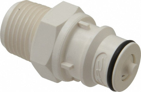 3/8" Nominal Flow, 1/2 NPT Thread, Male, Inline Threaded-Male Plug