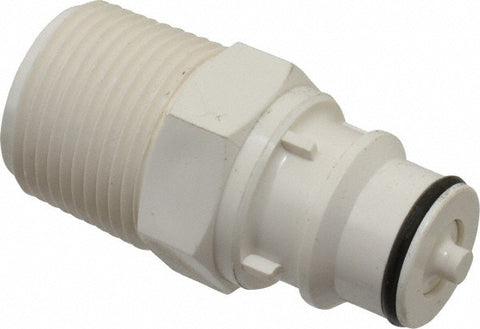 3/8" Nominal Flow, 3/4 NPT Thread, Male, Inline Threaded-Male Plug