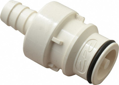 3/8" Nominal Flow, 3/8" ID, Male, Inline Hose Barb-Male Plug