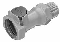 3/8" Nominal Flow, 3/4 NPT Thread, Female, Inline Threaded-Female Socket