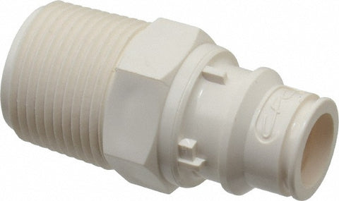 1/2" Nominal Flow, 3/4 NPT Thread, Male, Inline Threaded-Male Plug