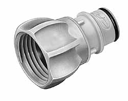 3/8" Nominal Flow, 3/4 NHR Thread, Female, Inline Threaded-Male Plug