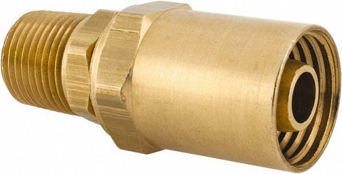 1/2 NPTF, Reusable Hose Male Fitting