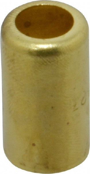 0.525" ID Hose Ferrule Brass, 1" Long