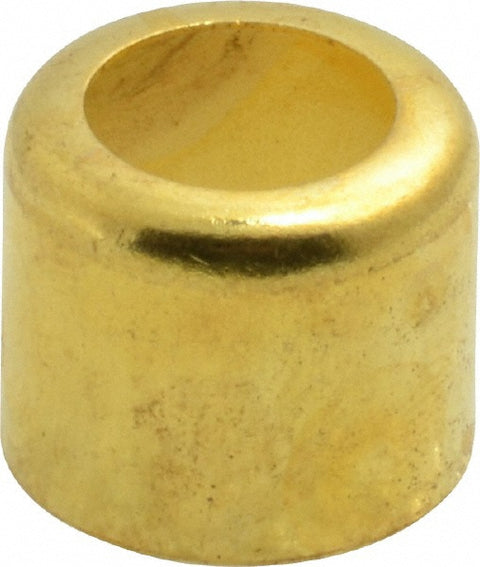 0.55" ID Hose Ferrule Brass, 0.47" Long