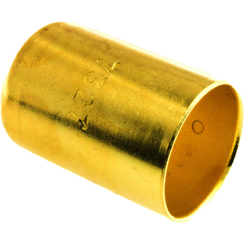 5/8" ID Hose Ferrule Brass, 1" Long