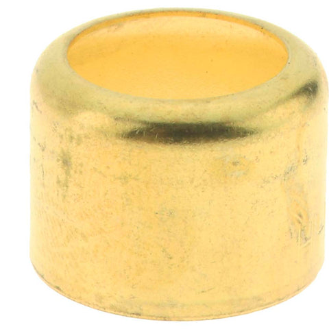 0.65" ID Hose Ferrule Brass, 0.48" Long