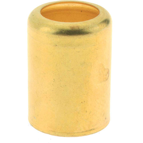 0.69" ID Hose Ferrule Brass, 1" Long