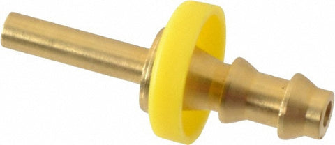 Barbed Push-On Hose Rigid Tube Shank: Brass