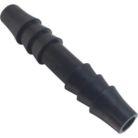 Barbed Tube Union Connector: Single Barb, 3/16" Barb