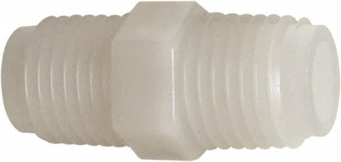 1/4 x 1/8" Nylon Plastic Pipe Hex Nipple