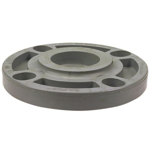 (Nibco Part#:  CB14816) 5119-W - Blind Flange - Corzan CPVC Schedule 80, One-Piece Webbed Design