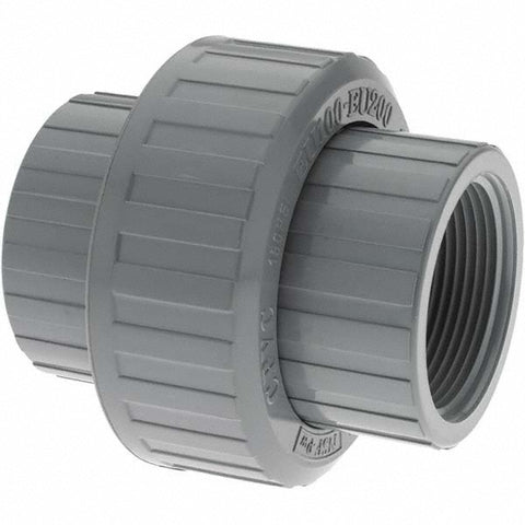 1-1/2" CPVC Plastic Pipe Union with EPDM O-Ring