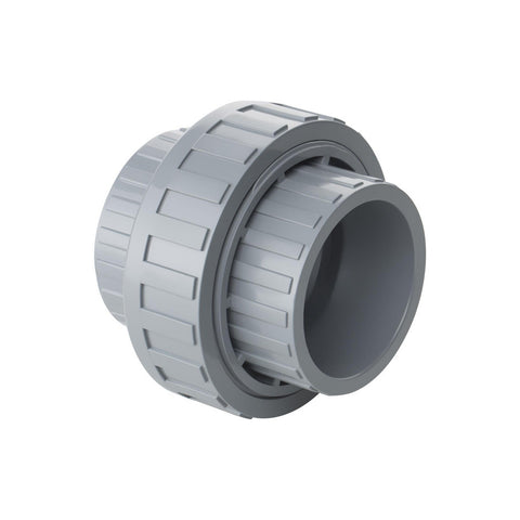 1-1/4" CPVC Plastic Pipe Union with EPDM O-Ring