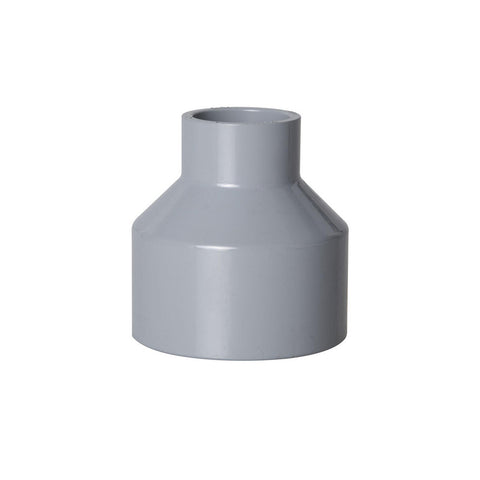 1-1/2 x 1" CPVC Plastic Pipe Reducing Coupling