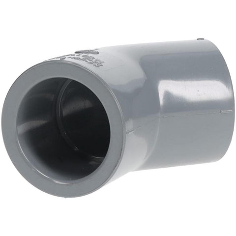 1" CPVC Plastic Pipe 45&deg; Elbow