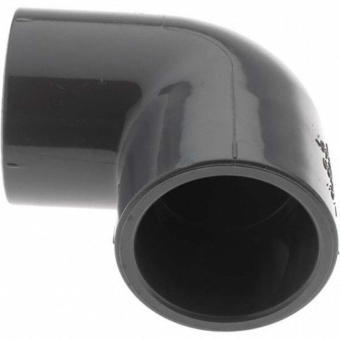 1-1/2" PVC Plastic Pipe 90&deg; Elbow