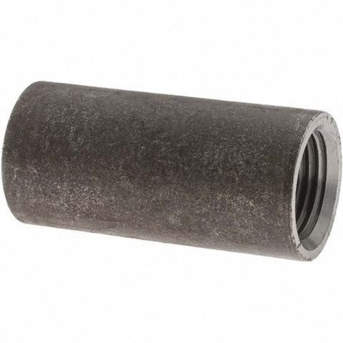 Black Female Coupling: 1/2", Threaded (NPT)