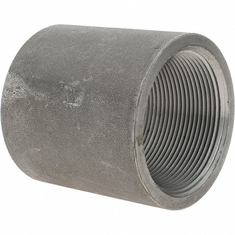 Black Female Coupling: 2", Threaded (NPT)