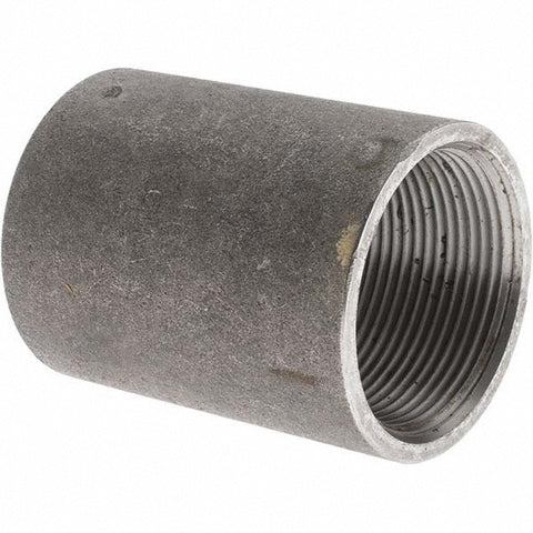 Black Female Coupling: 1-1/2", Threaded (NPT)