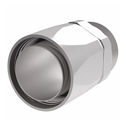 Barbed Hose Fitting: 1/8" x 3/8" ID Hose, Male Rigid