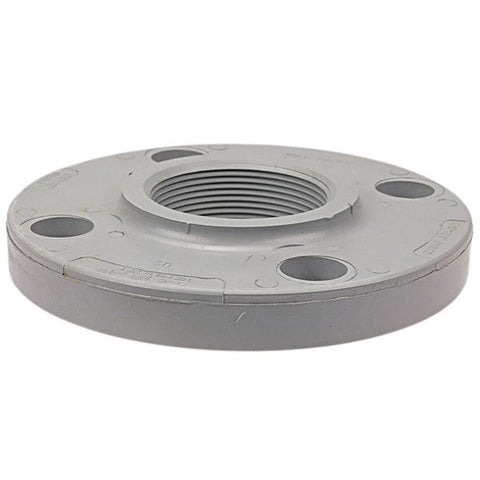 (Nibco Part#:  CB19970) 5151-W - Socket Flange - Corzan CPVC Schedule 80, One-Piece Webbed Design