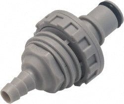 1/4" Nominal Flow, Male, Nonspill Quick Disconnect Coupling