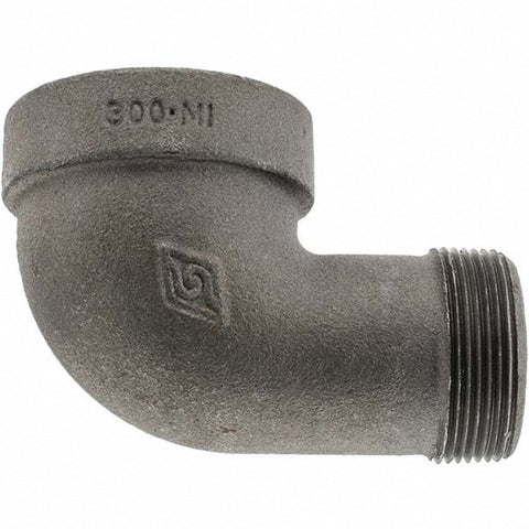 Black 90 deg Street Elbow: 1-1/2", Threaded