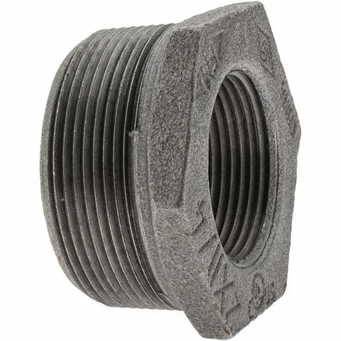 Black Bushing: 2 x 1-1/4", Threaded