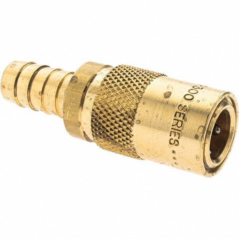 Barbed Hose Fitting: 1/2" ID Hose, Hose Barb Insert