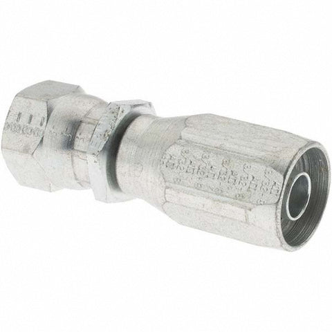 3/4-16 JIC, Carbon Steel Reusable Hose Female Swivel Fitting