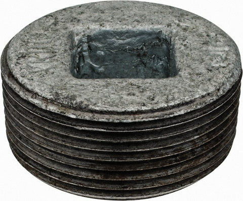 Black Countersunk Plug: 2", Threaded