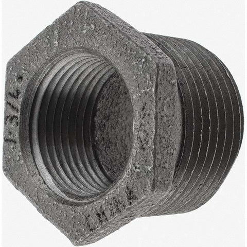 Black Bushing: 1 x 3/4", Threaded