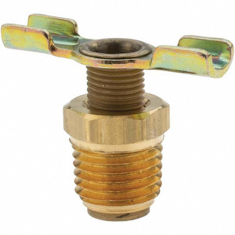 1/4" Pipe, External Seal Drain Cock & Shutoff Valve